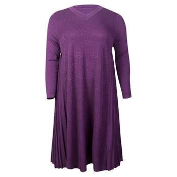 
Beautiful Inn Large Size Ice Silk Knitted Dress