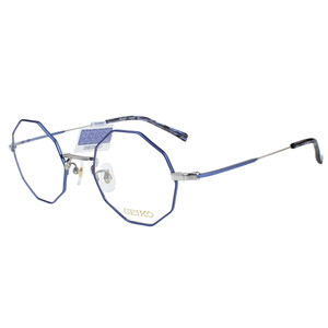 
SEIKO Seiko retro polygonal glasses frame fashion small fresh literary myopia titanium glasses frame H03095
