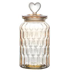 Transparent glass sealed jar creative snacks