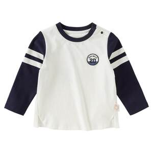 
David Bella boys long-sleeved T-shirt children's cotton top 2026 new spring clothing baby boy fashionable bottoming shirt