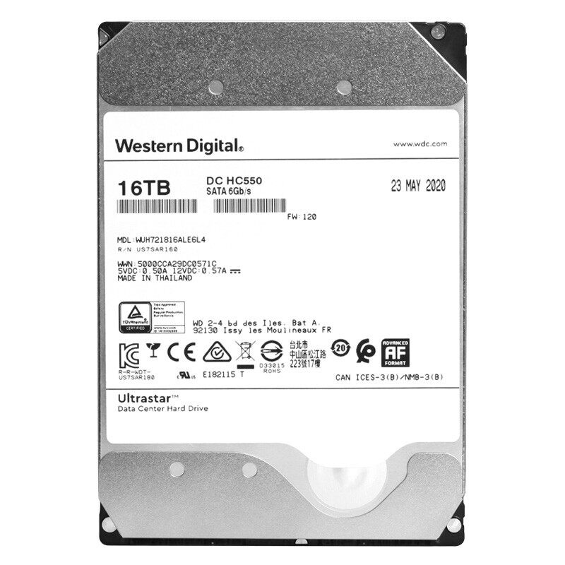 Disco HDD Integrato WD HGST Ultrastar WUH721816ALE6L4 DC HC550 Ent 16 Tb - Foto 6