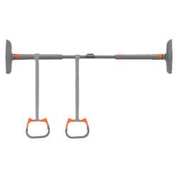 Hole-free household door indoor horizontal bar