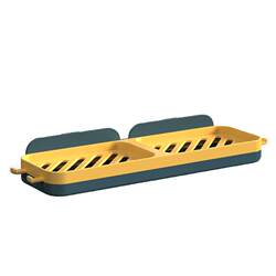 Soap box soap storage rack punch-free bathroom drain rack home creative wall-mounted kitchen bathroom soap rack