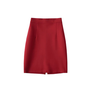 
YoungGirlDay Korean pure sexy OL high waist plump hips and slimming back slit skirt short skirt