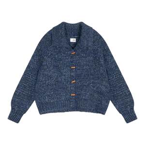 
SEE YOU at PIZZA Sweater Women's 2026 Spring New Short Japanese Horn Button Cardigan 604780