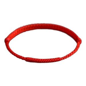 
The year of the birth of the King Kong knot red rope bracelet anklet men and women get rid of bad luck knit red bracelet safe, good luck and good luck foot rope