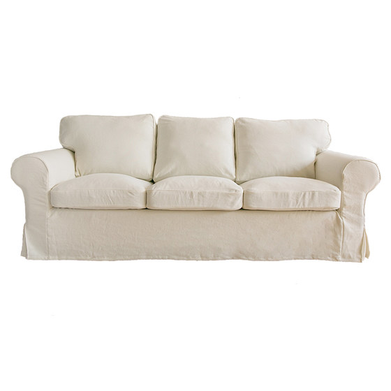 
Customized Actor three-person sofa set full-inclusive sofa cover linen fabric thick four-season general special price clearance