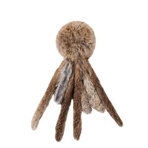 
Cat toys, rabbit hair octopus, cat enrichment toys, sniffing rabbit hair ball, octopus, kittens and young cats to relieve boredom