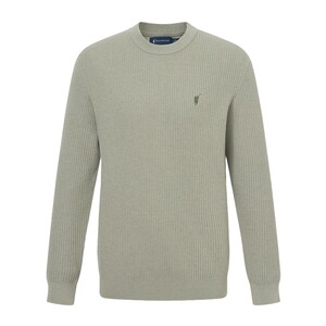 
POLOWALK men's sweater 2026 spring new simple round neck soft pullover inner top for men