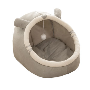 Cat nest, all seasons, universal cat security nest, cat bed, semi-enclosed cat sleeping nest, sofa, young adult cat pet nest