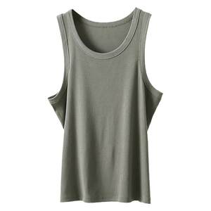 
Ucos Modal Cotton Vest Men's Summer Slim-fit Sports Base Sweatshirt I-Level Wide Shoulder Large Size