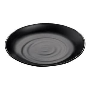 
Metamine tableware black plate barbecue hot pot barbecue special dish commercial dining plate cold dishes side dishes snack plate