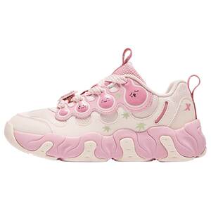 Xtep children's shoes autumn and winter new style of girls cute children's sneakers big children's soft sole wear-resistant non-slip girls' casual shoes