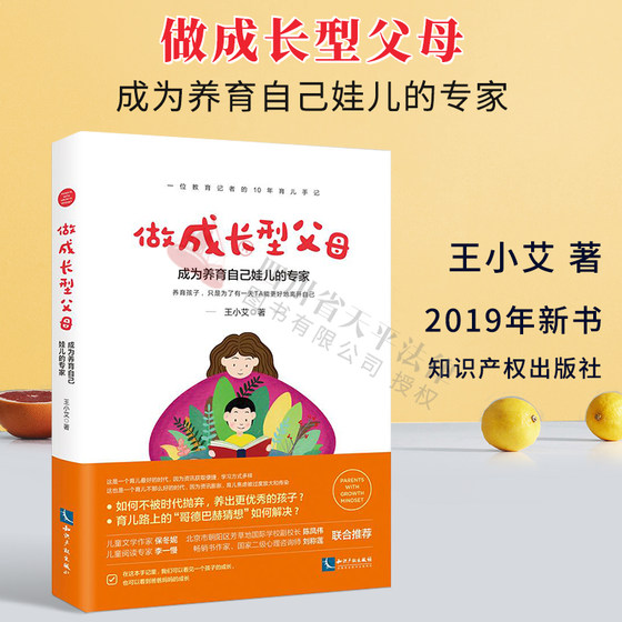 正版 做成长型父母——成为养育自己娃儿的专家 王小艾著 知识产权出版社 9787513062800