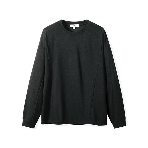 
Pull back 2026 spring new waffle long-sleeved T-shirt for men, versatile moisture-absorbent and quick-drying sports inner base T-shirt