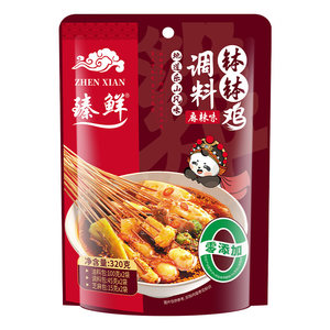 Zhenxian Leshan bowl chicken seasoning special spicy commercial cold skewers hot pot hot pot spicy hot bottom ingredient bag cold pot skewers incense