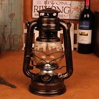 Портативная старомодная ветрозащитная лампа для кемпинга, палатка, светодиодный ретро светильник с зарядкой
