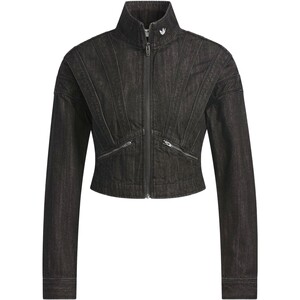 
adidas Adidas clover women's high-waisted short fashion jacket sports fitness jacket KH1185