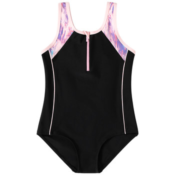
Children's swimwear, girls, medium and large children's professional training swimwear