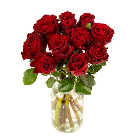 
A-grade rose flowers dream Jinpeng Yunnan base straight hair lily flowers home fresh-cut bouquet Floyd A