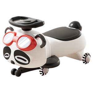 Children twist the car 1, a 3 -year -old male and female baby, a sway adult can take the anti -side toy to toy the girl and the girl shake the car