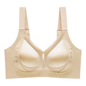 
Underwear for women with small breasts push-up 2025 secondary breasts-free adjustment type seamless push-up bra for big breasts showing small breasts