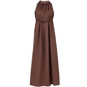 
Vero Moda dress 2026 summer and autumn new style detachable belt A-line sleeveless halterneck long skirt 32627A078