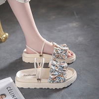 Сандалии, обувь, слайдеры на платформе, коллекция 2023