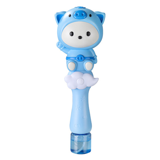 Children's Bubble Machine Bubble Stick Gun Baby Non toxic Handheld Fully Automatic Internet Celebrity Explosive Electric Male and Female Toy