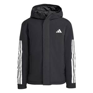 
adidas Adidas Men's 2025 Winter New Outdoor Windproof Warm Jacket Casual Hooded Cotton Clothes