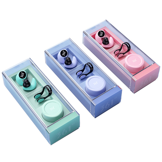 Clip Nasali Da Nuoto In Silicone – 6 Pezzi Impermeabili Con Scatola Portaoggetti, Antiscivolo, Adatte Ad Adulti (6 Colori)