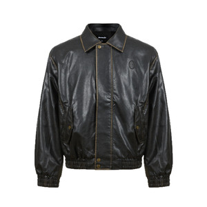 
Remedy American retro old leather jacket for men and women autumn new cleanfit loose casual jacket