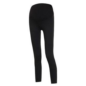 Shefen maternity leggings for autumn and winter outside wear yoga Barbie shark pants plus velvet thickened warm maternity pants
