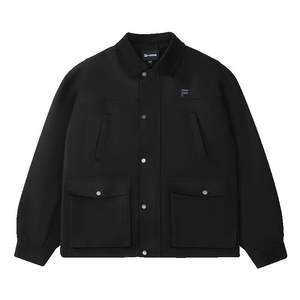 
FILA FUSION Fila trendy brand men's woven jacket 2025 autumn new loose retro work jacket