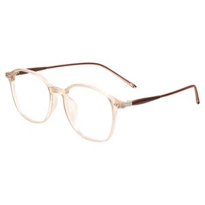 
Connett official flagship store Aspherical high myopia custom lens with cold rice brown T7276-C5 glasses