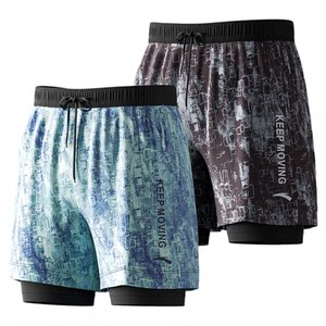 
ANTA swimming trunks men's double-layer quick-drying men's beach shorts for adults and teenagers hot spring swimming trunks