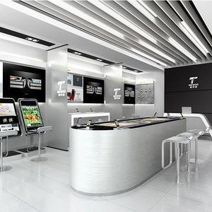 
Digital 3C mobile phone accessories display cabinet Simple shelf display cabinet Electronic product computer display table