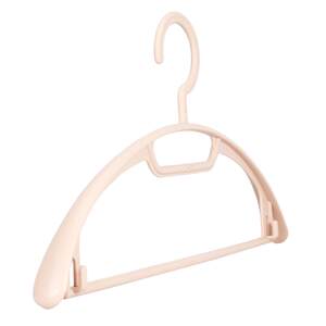 
Shunyi Clothes Hanger Household Clothes Hanging Large Arc Wide Shoulderless Adult Plastic Wardrobe Clothes Support Clothes Hanger Shoulder Guard 886