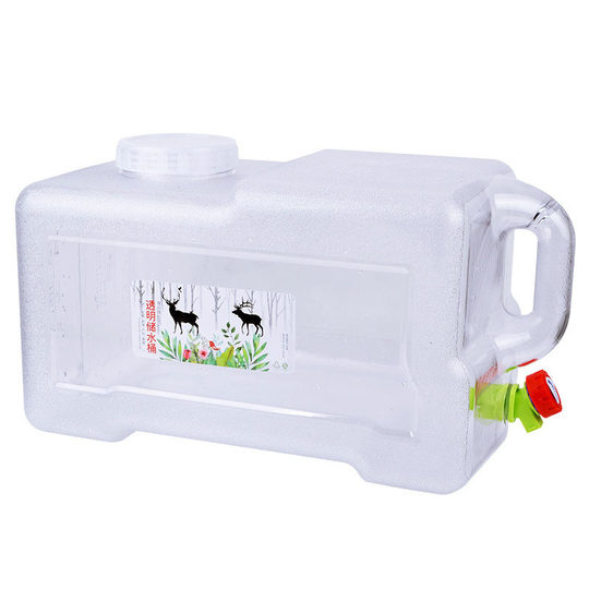 LeeQinersw Bidon D'eau Avec Robinet, Qualité Alimentaire, Bidon Avec Distributeur De Savon, Seau De Stockage D'eau Portable, Contiateur à Eau Pour Camping, Barbecue, Pêche, 20L Avec Tuyau De Brosse