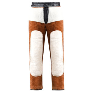 Leather pants for men, thickened with velvet, windproof, warm and waterproof for riding, wear-resistant, labor insurance for riders, work takeaway, men's leather cotton pants
