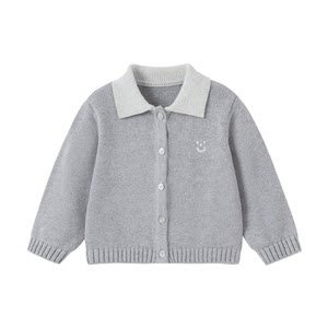 
[New Product] Papa Climbing Winter Baby Sweater Sweater for Men and Women Thickened Warm Cashmere Lapel Cardigan
