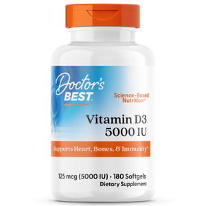 
doctorsbest doterbest vitamin D3 adult active vd capsules imported from the United States 5000iu sunshine