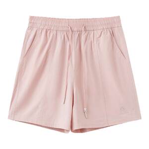 Kuaiyu Women's Shorts 2026 Summer New Solid Color Straight Leg Loose Casual Pants Lightweight Sports Pants Pink Pants