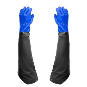 Dedicated car washing glove waterproof winter plus thickened warm gloves, plush, winter rubbing car washing tools