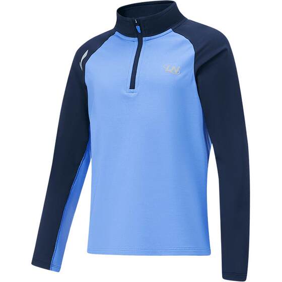 
Li Ning children's clothing long-sleeved T-shirt men's and women's small and big children's sports life series winter small turtleneck casual knitted children's clothing