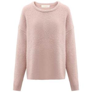 
[50% off for 3 pieces] COCOBELLA gentle pink glitter yarn knitted sweater thickened soft waxy lazy top MZ300