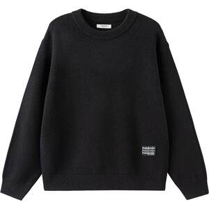 
Balabala children's sweaters boys and girls sweaters winter new children's clothing medium and large children's black bottoming shirt thick