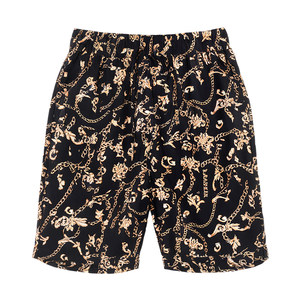 
Reddy Boer Men's Shorts 2025 Summer New Digital Printing Trendy Thin Slim Fit Elastic Waist Beach Pants