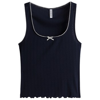 HM Women's Vest 2025 Summer New Mesh Sweat Vest 1272563
