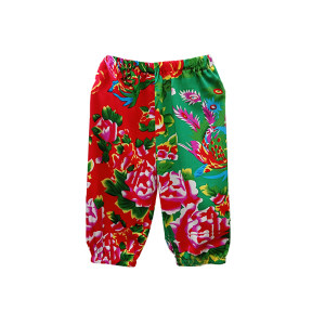 
Baby girl infant spring and summer thin short-sleeved suspenders lace shorts suit anti-mosquito mandarin duck pants girl bar single tooth piercing